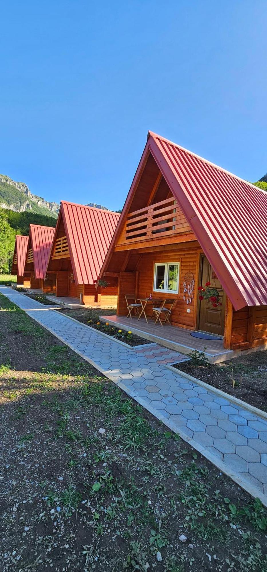 Ekoo Katun Jezerca Villa Vusanje Luaran gambar